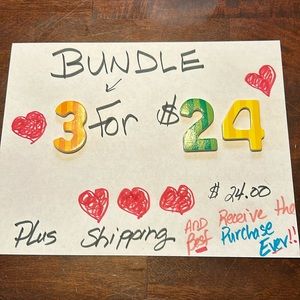♥️ 3 For $24 ♥️